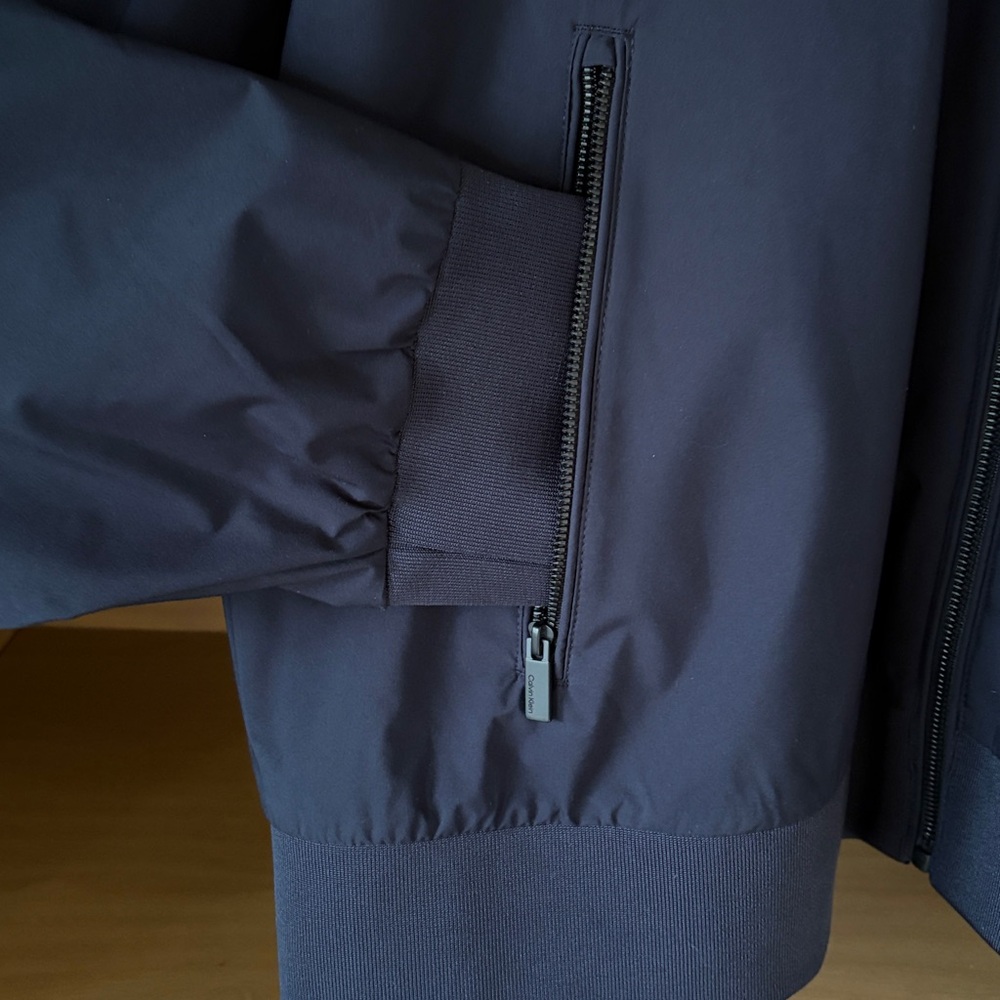 Calvin Klein Matte Bomber Jacket | Navy Blue | XXL - Picture 4 of 7